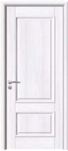 Usa de interior din lemn, Kastilio X-22A-UE, stanga/dreapta, alb