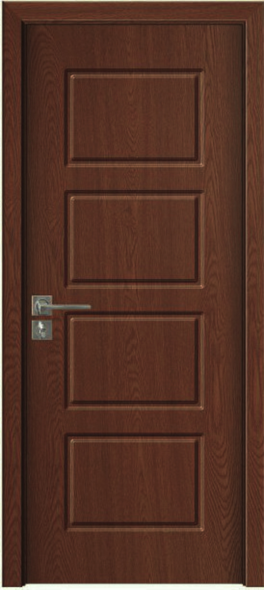 Usa de interior din lemn , YIMCA Y082W, stanga/dreapta, maro