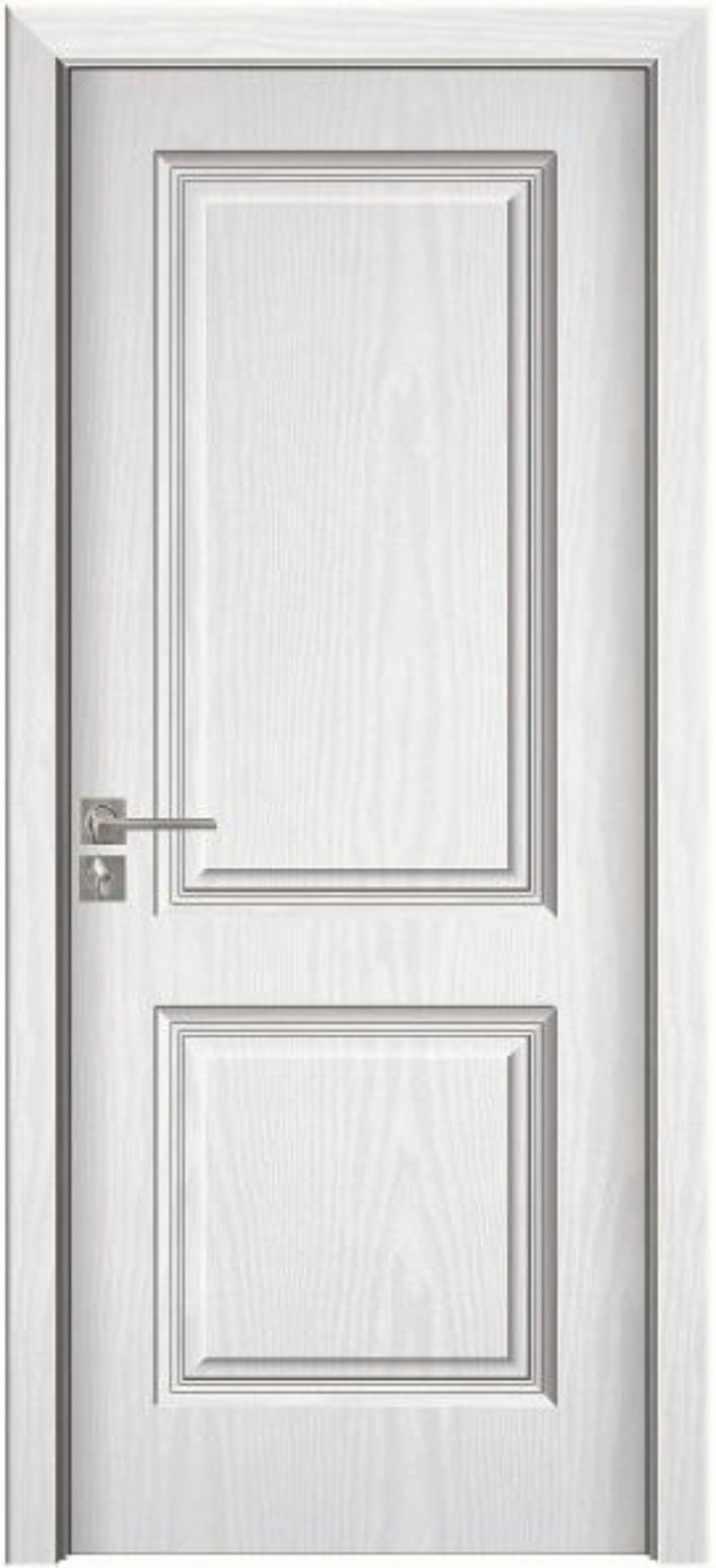 Usa de interior din lemn , Yimca YL09A, stanga/dreapta, alb