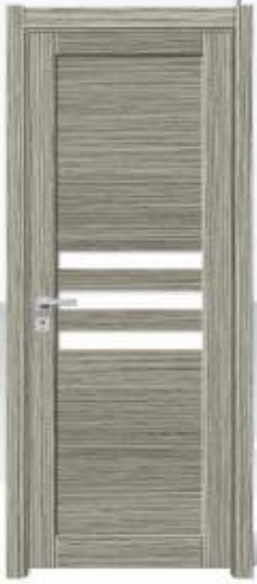 Usa de interior din lemn cu geam, IDEEA ZS-MG02-G